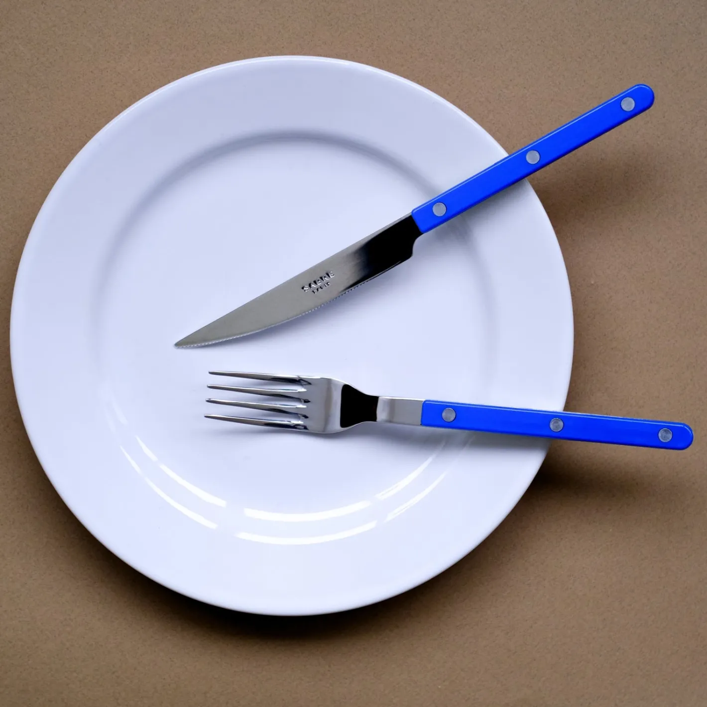 Sabre Paris Bistrot Solid, Lapis blue | Dinner Fork