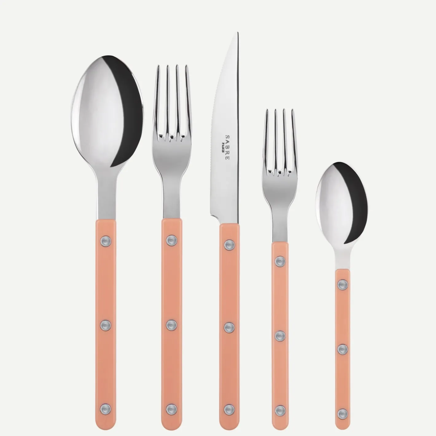 Sabre Paris Bistrot Solid, Nude Pink | Set Of 5 Pieces