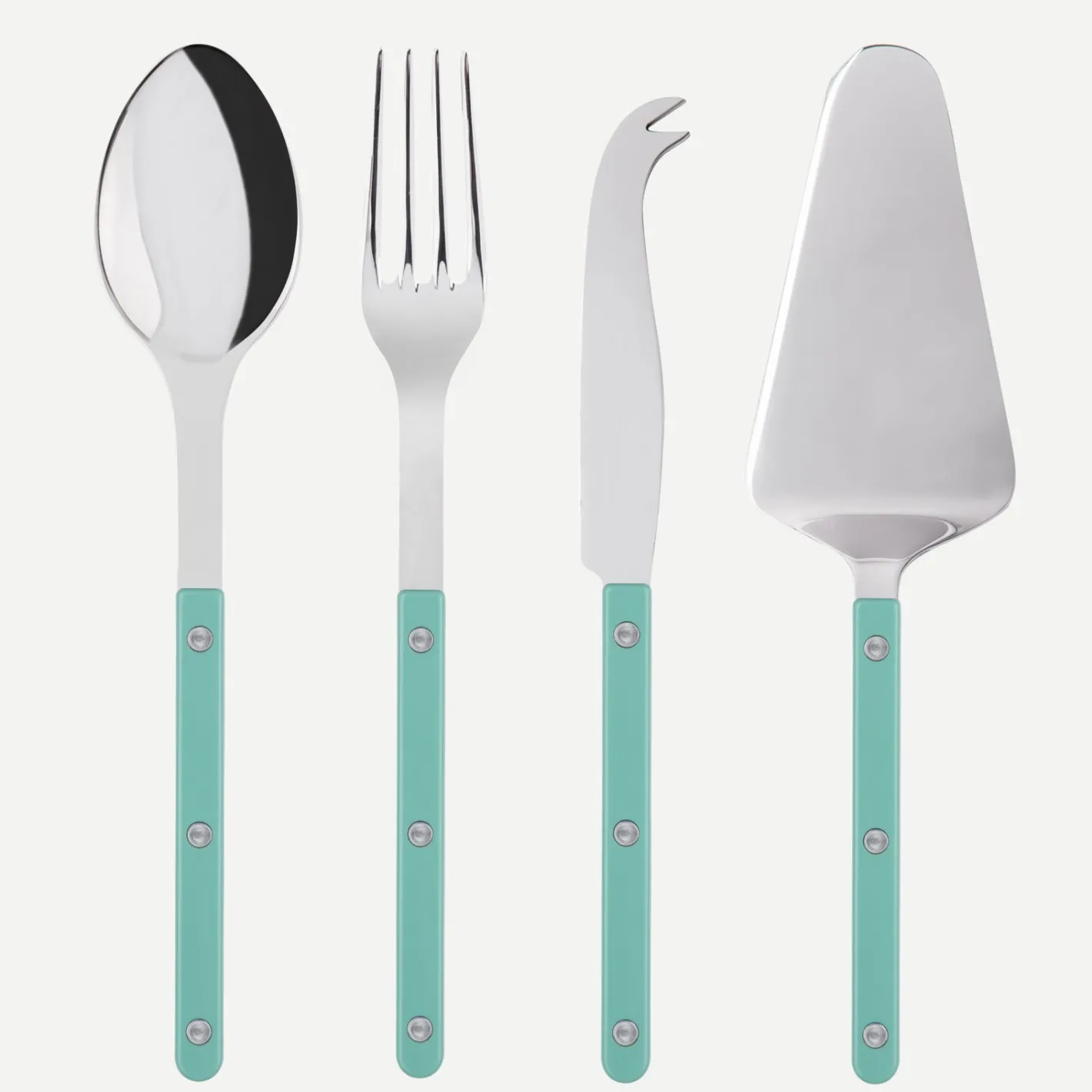 Sabre Paris Bistrot Solid, Pastel green | Set Of 4 Must-have Serving Pieces