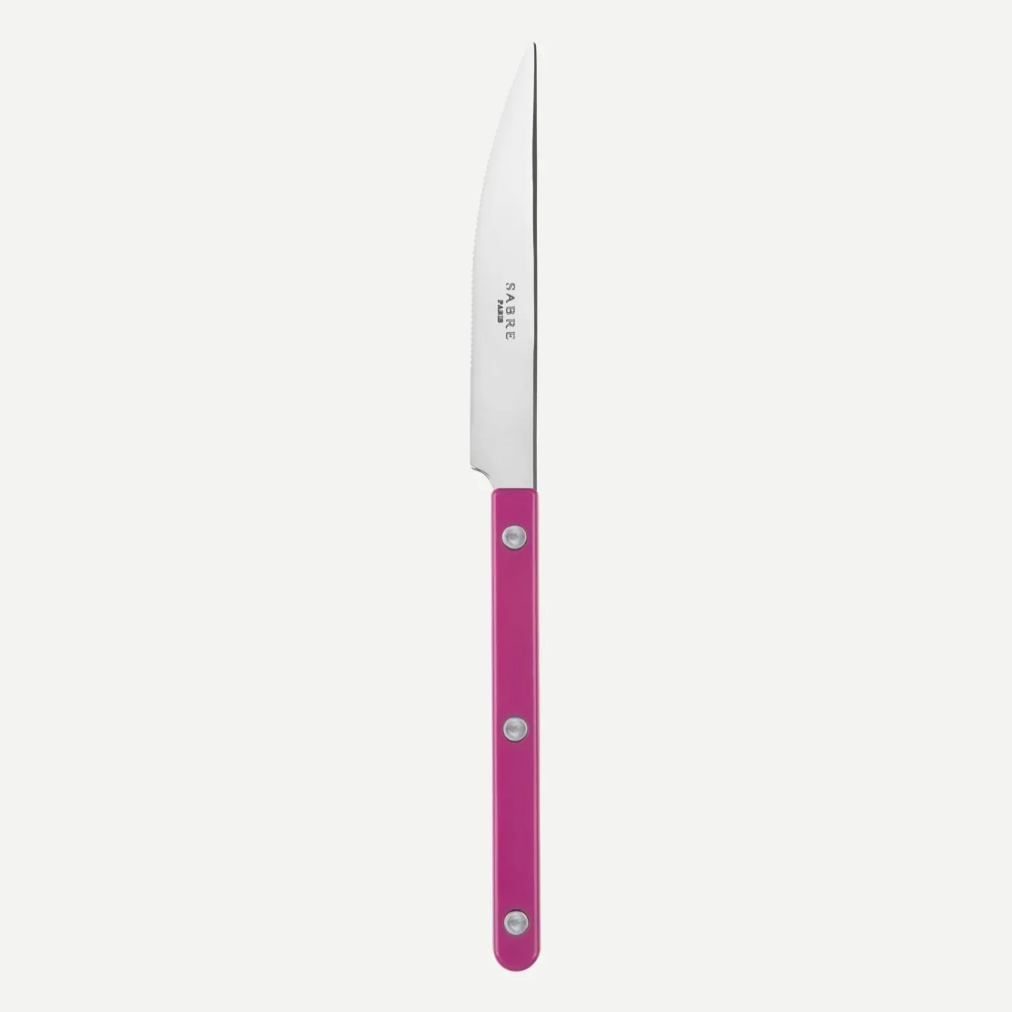 Sabre Paris Bistrot Solid, Raspberry | Dinner Knife