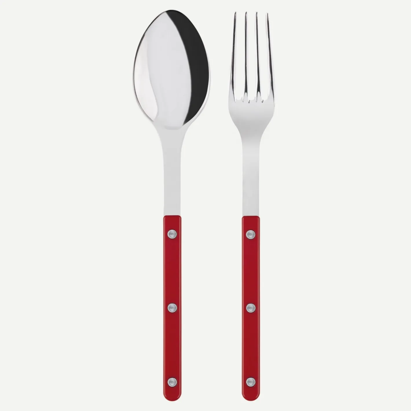 Sabre Paris Bistrot Solid, Red | Serving Set