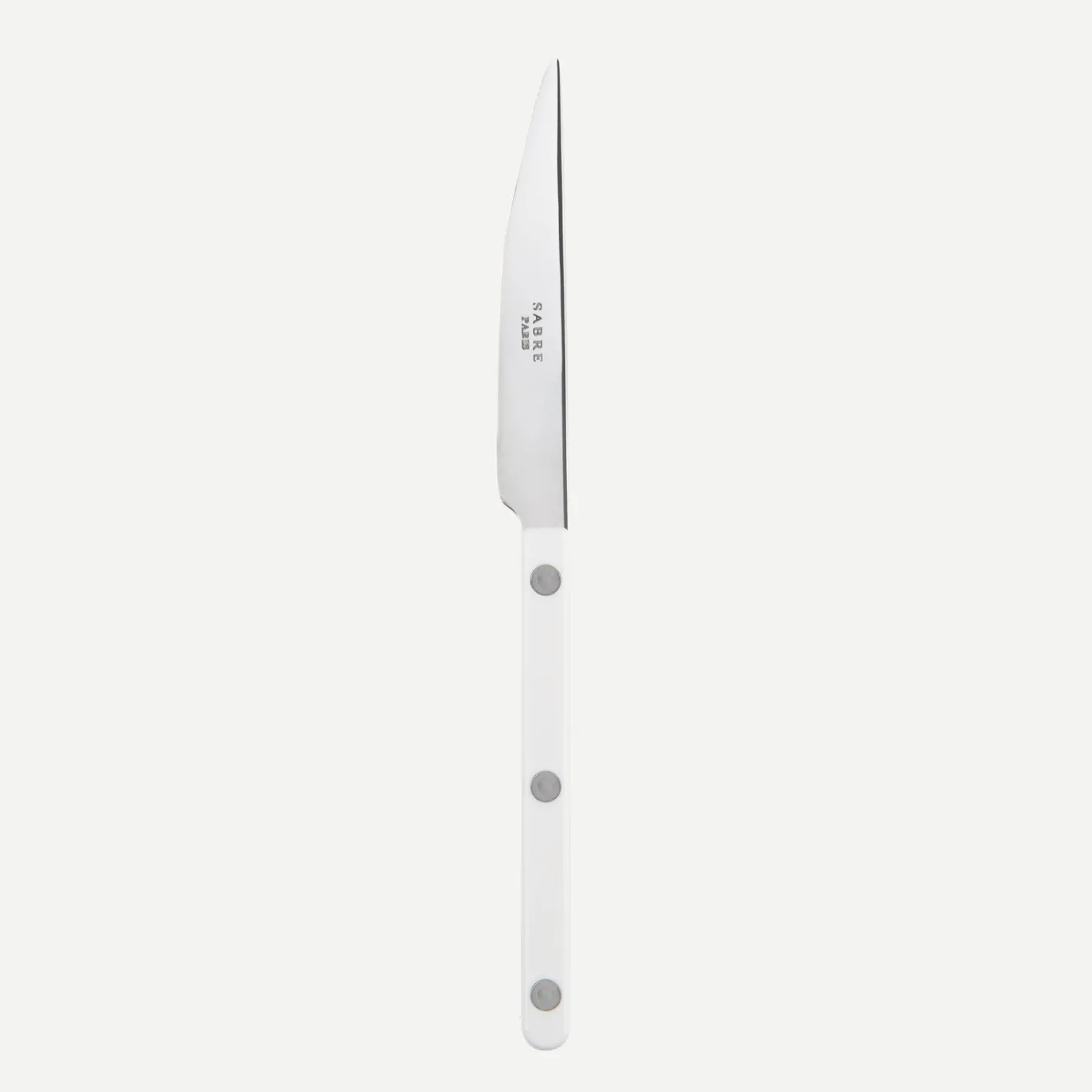 Sabre Paris Bistrot Solid, White | Dessert Knife