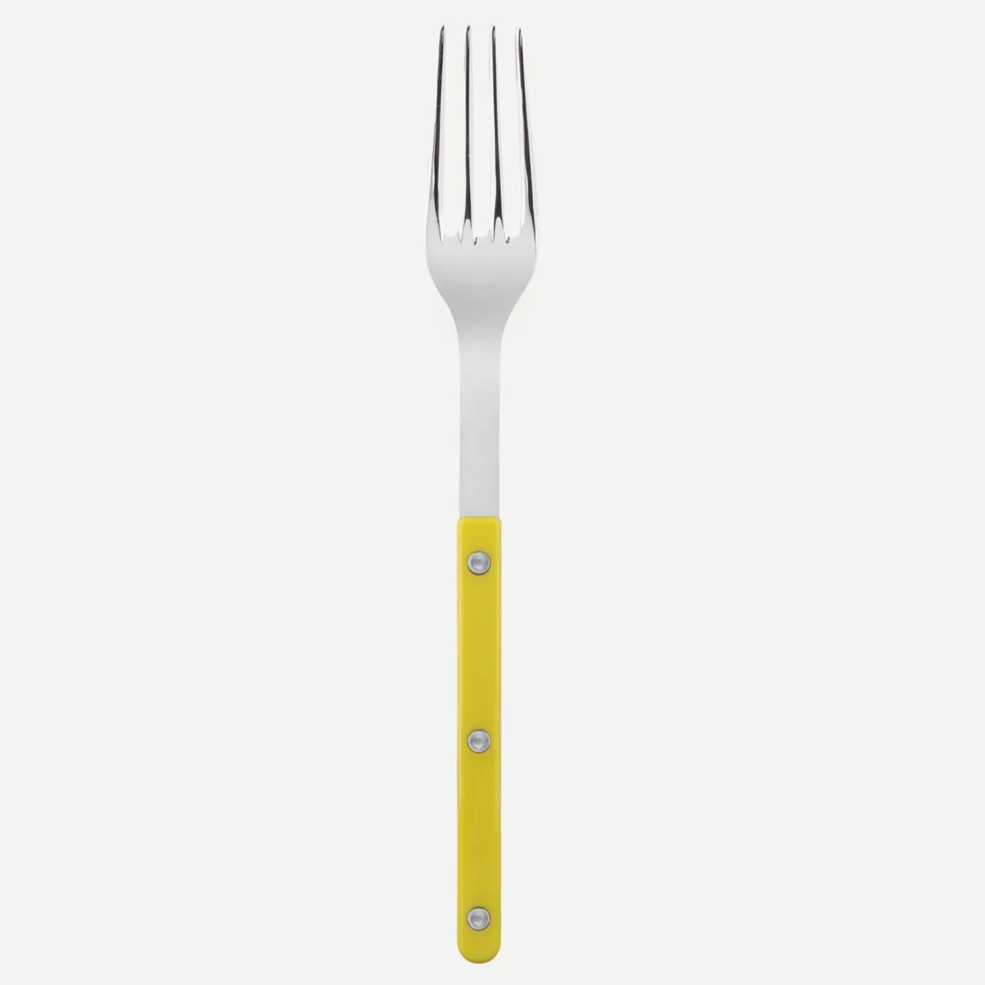 Sabre Paris Bistrot Solid, Yellow | Serving Fork