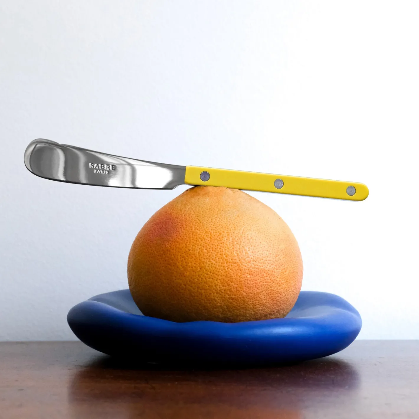 Sabre Paris Bistrot Solid, Yellow | Butter Knife