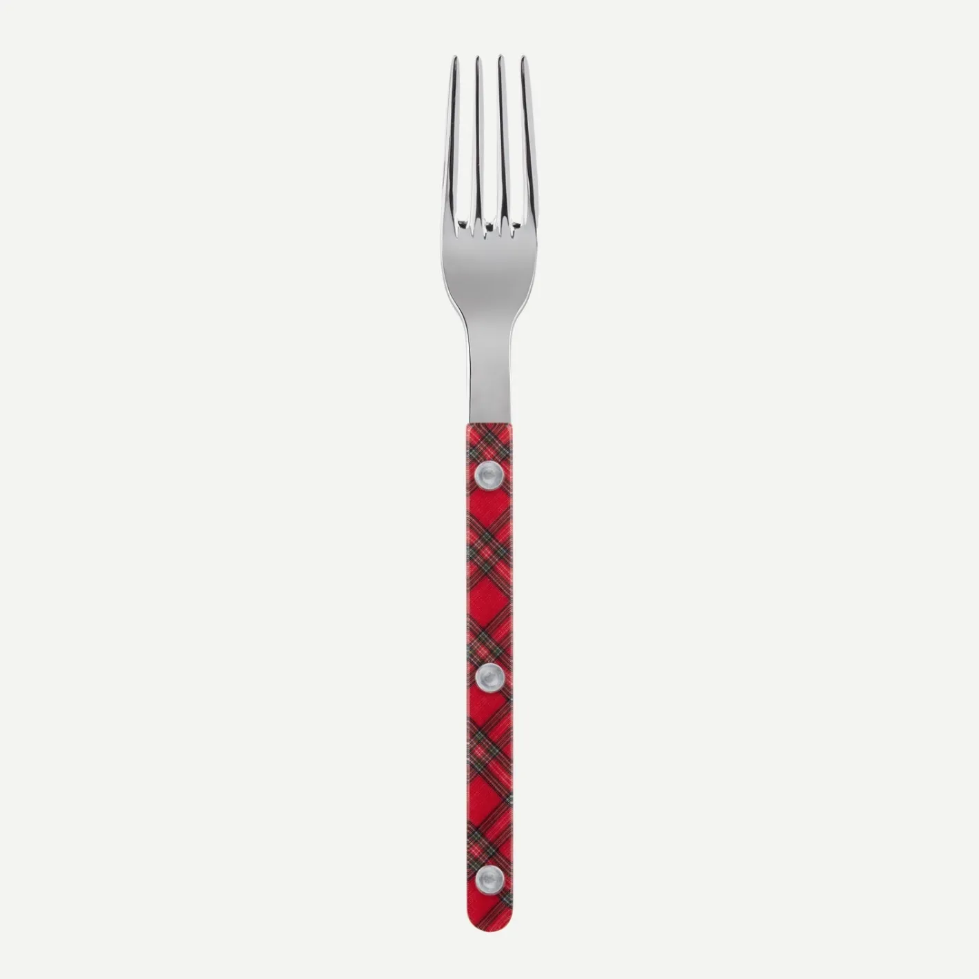 Sabre Paris Bistrot Tartan, Red | Salad Fork