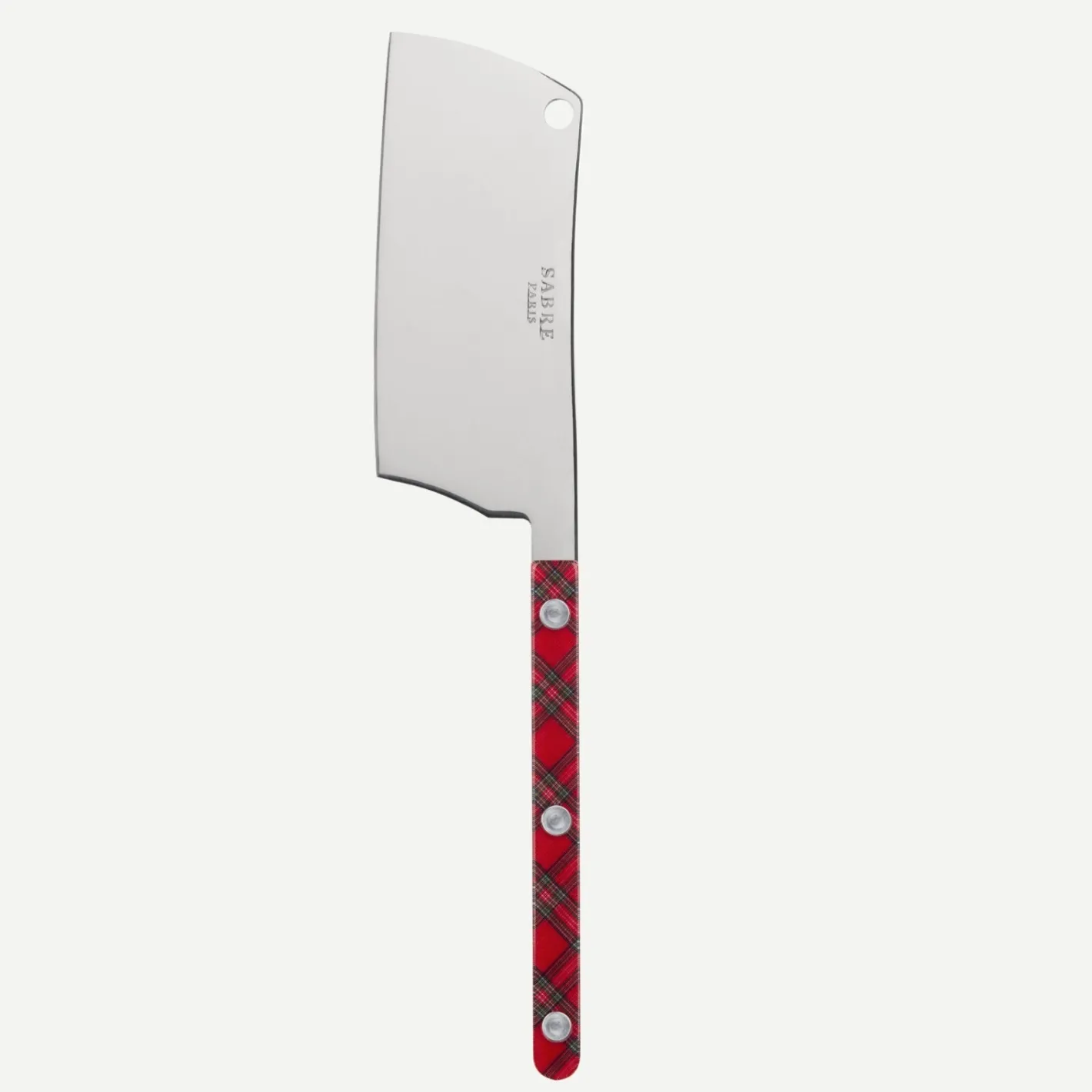 Sabre Paris Bistrot Tartan, Red | Cheese Cleaver