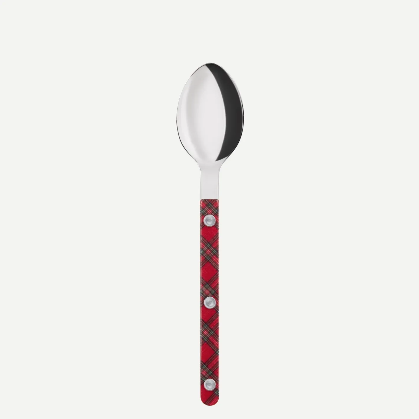 Sabre Paris Bistrot Tartan, Red | Dessert Spoon