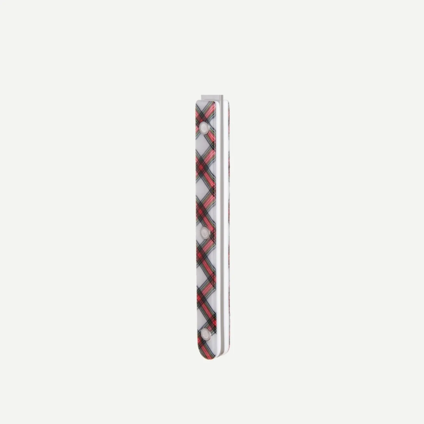 Sabre Paris Bistrot Tartan, White | Cheese Knife
