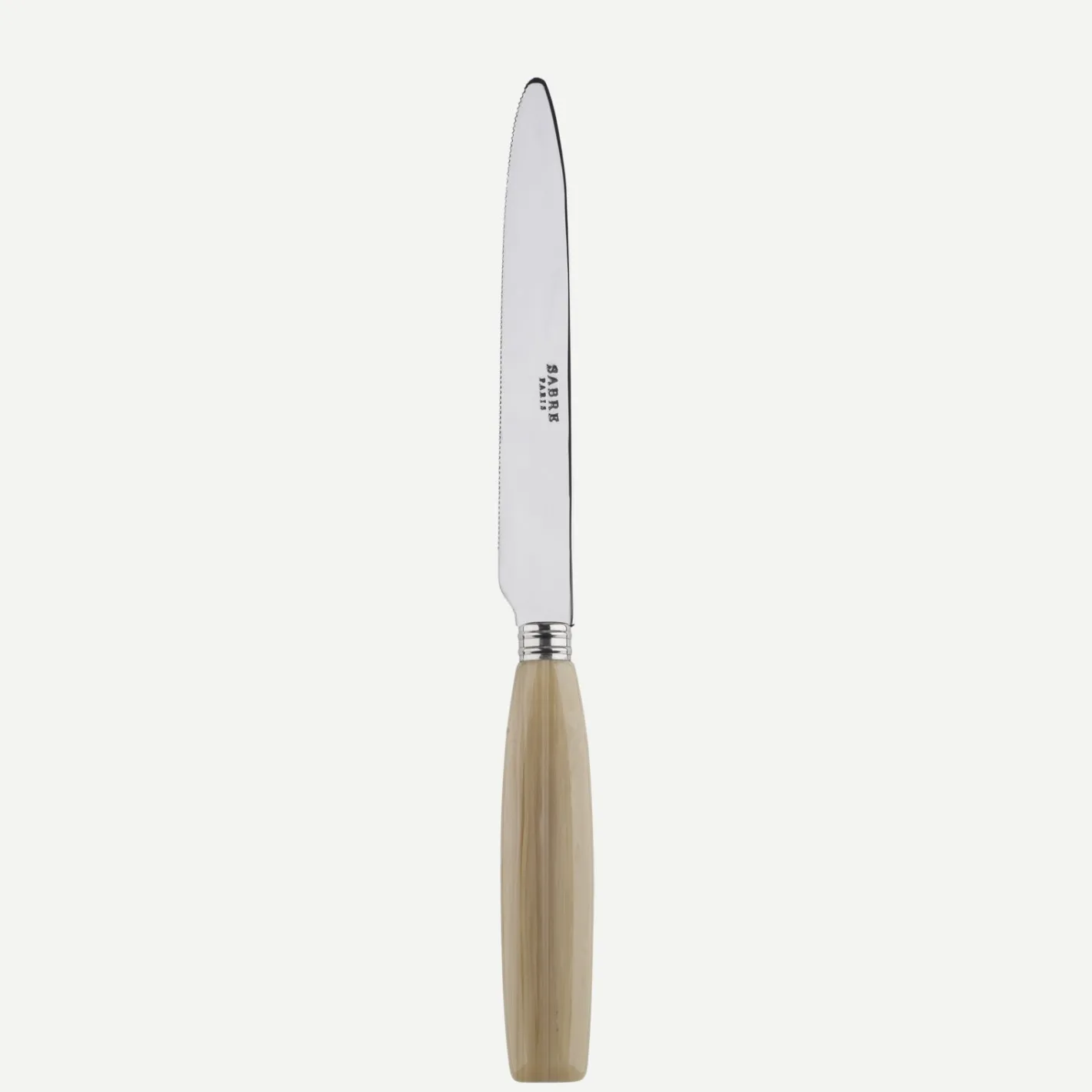 Sabre Paris Djembe,Effet Corne | Serrated Dinner Knife Blade