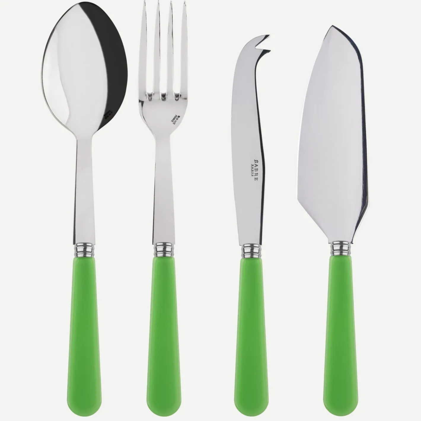 Sabre Paris Duo,Vert jardin | Set Of 4 Must-have Serving Pieces