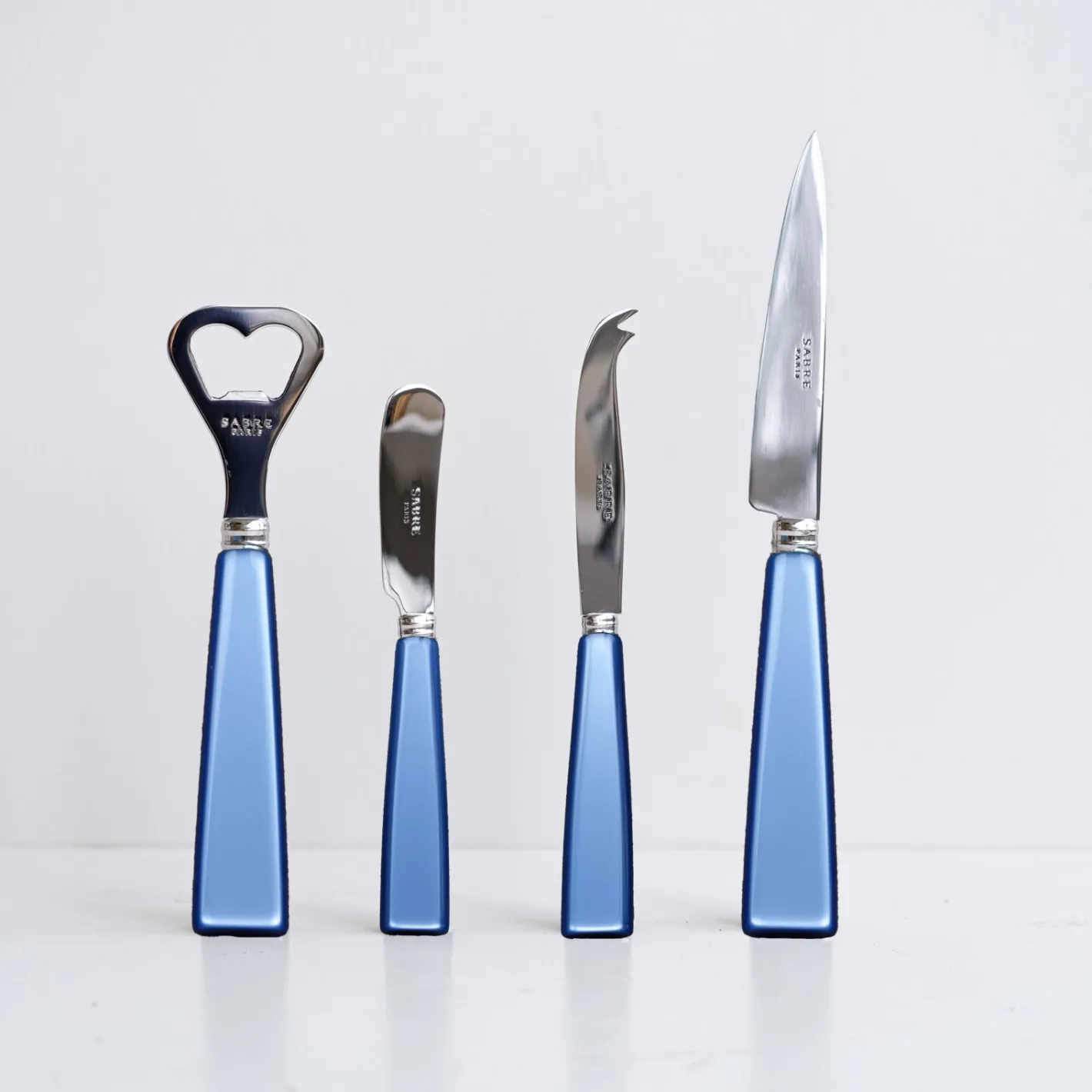 Sabre Paris Icône,Bleu clair | Cheese Knife