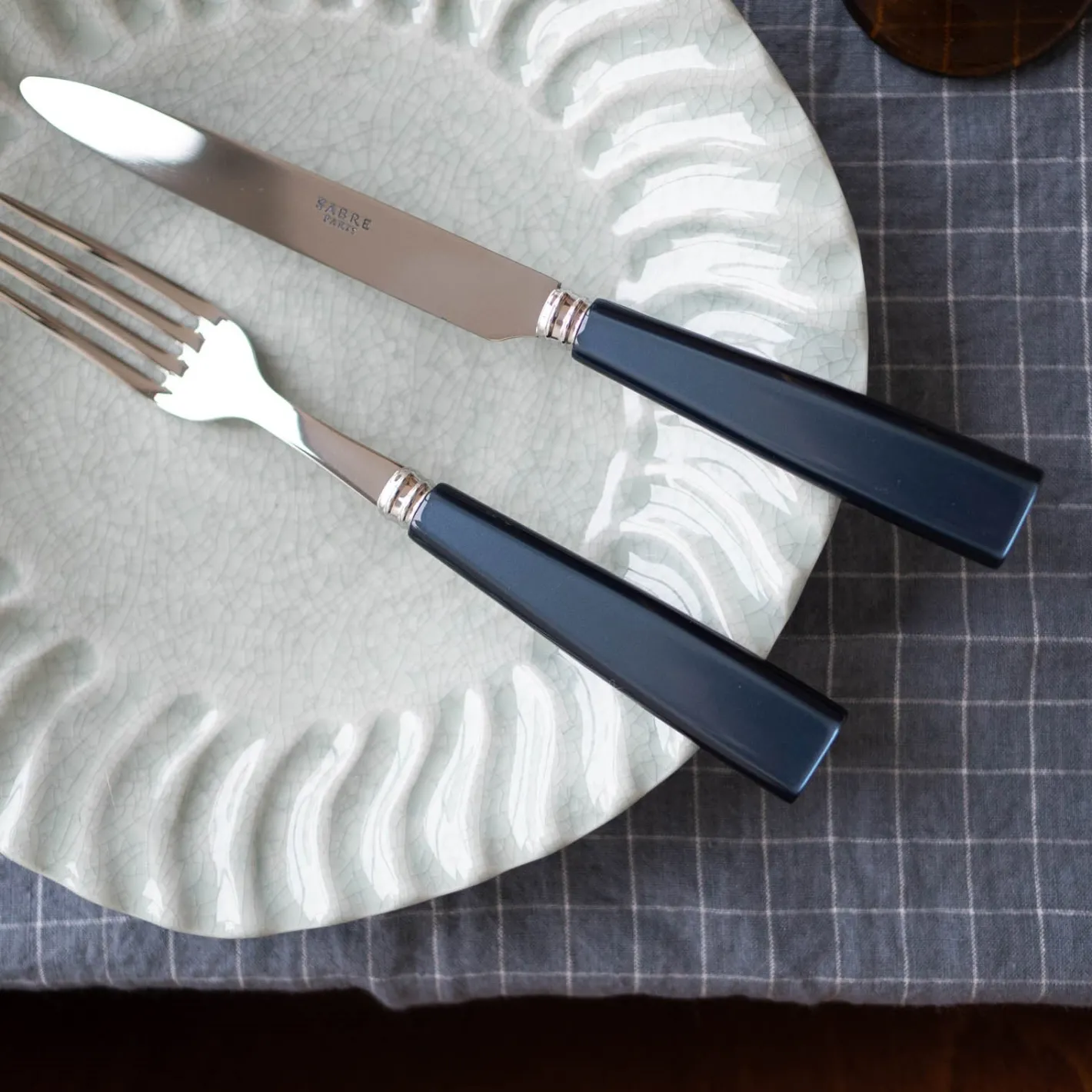 Sabre Paris Icône,Bleu nuit | Dinner Knife