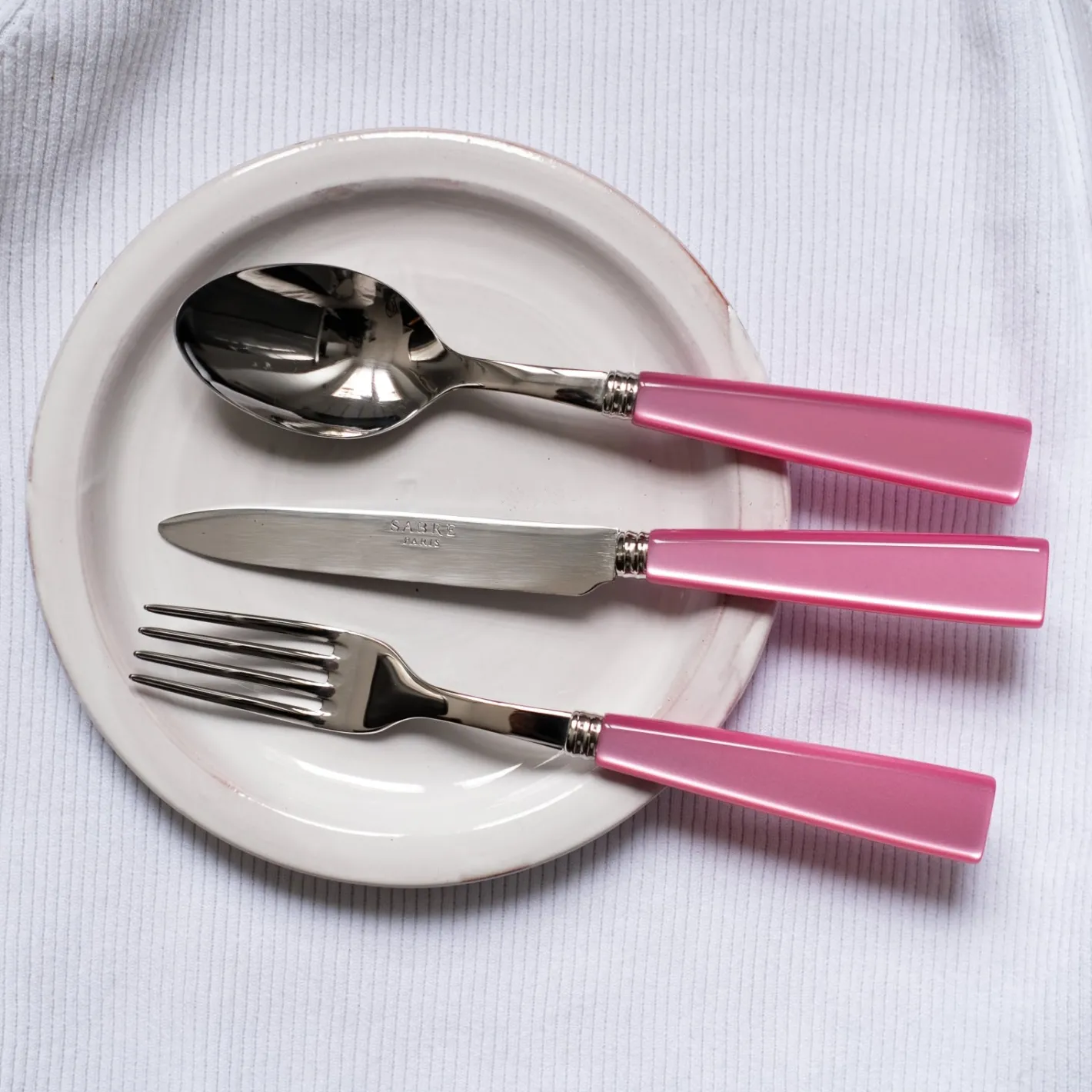 Sabre Paris Icône,Rose dragée | Salad Fork