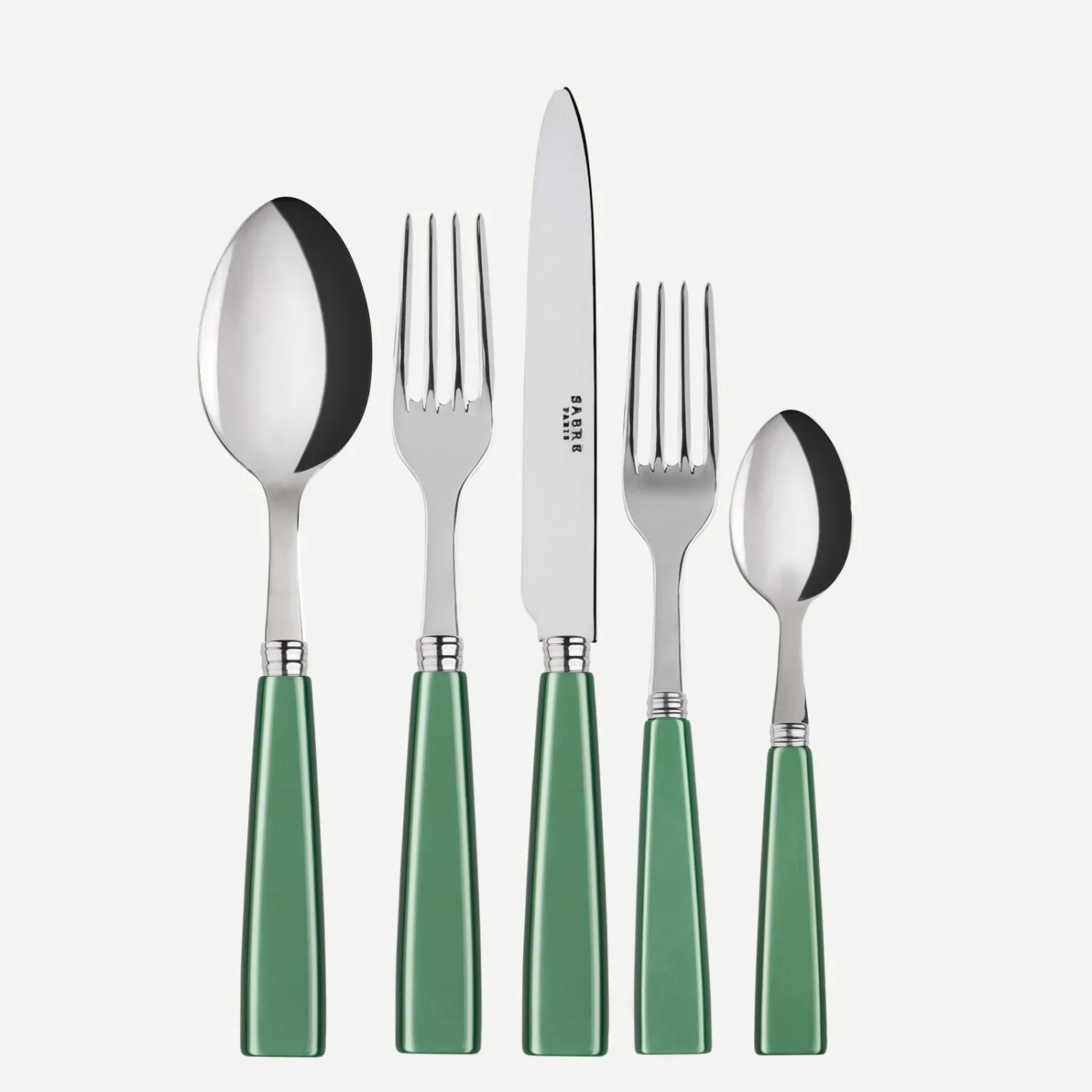 Sabre Paris Icône,Vert jardin | Set Of 5 Pieces