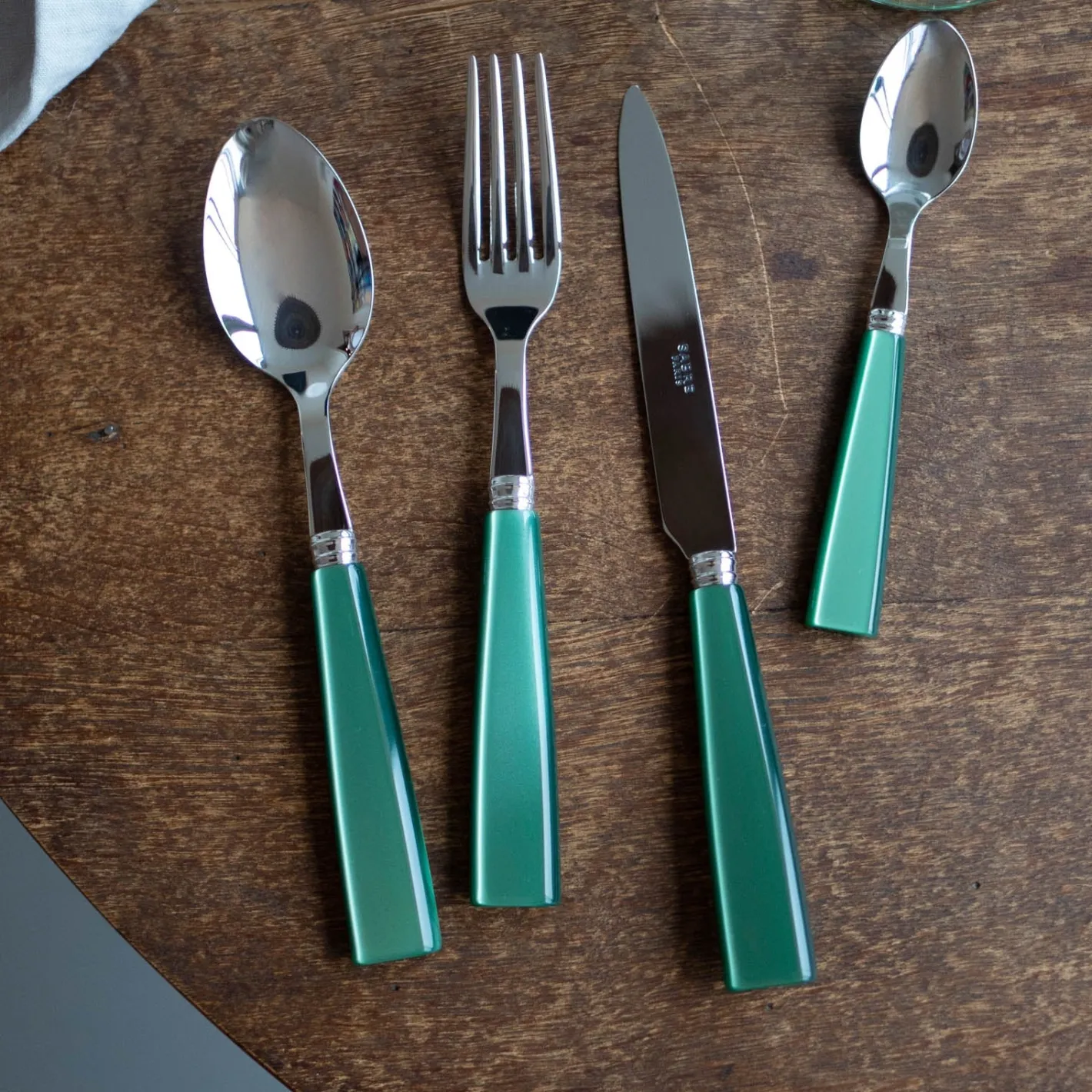 Sabre Paris Icône,Vert jardin | Set Of 5 Pieces