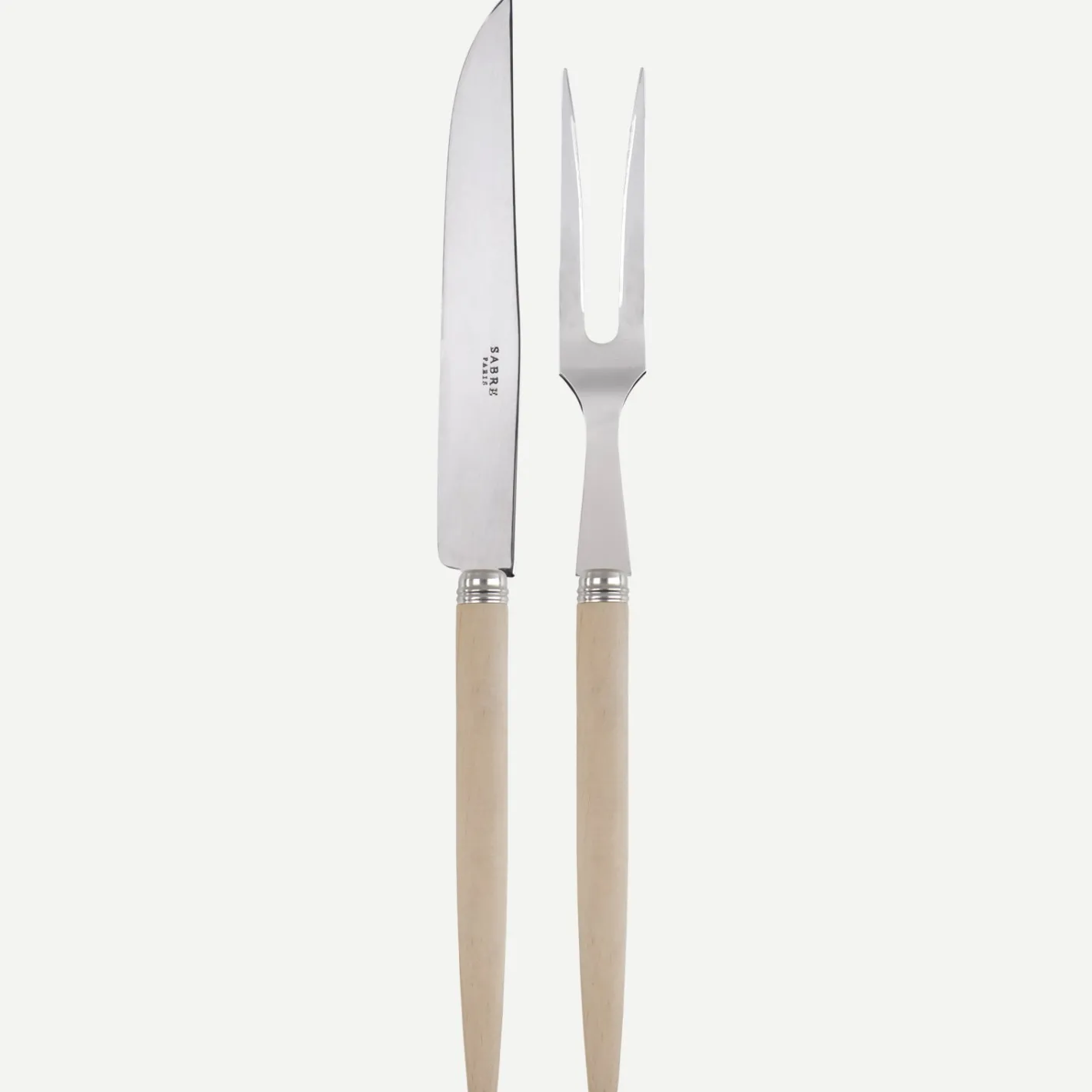 Sabre Paris Jonc,Bois clair | Carving Set