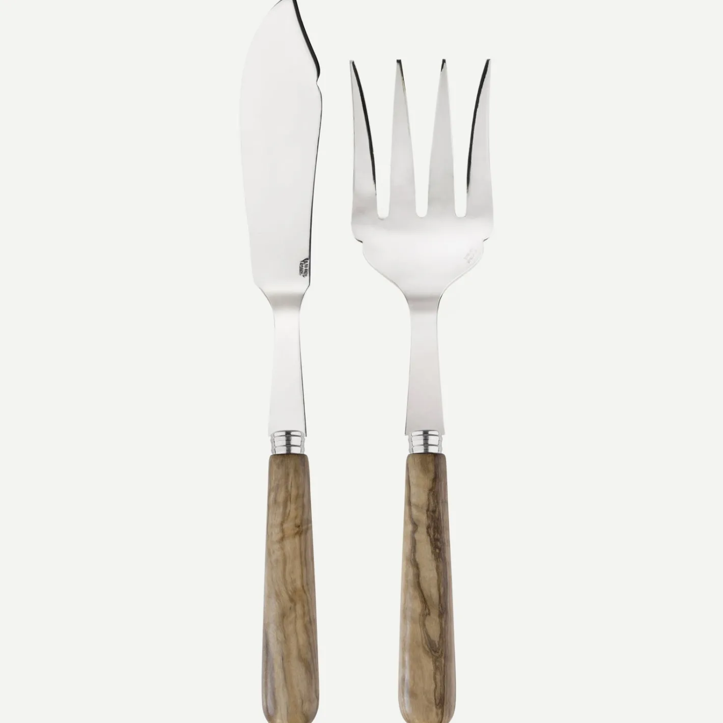 Sabre Paris Lavandou,Bois d'olivier | Fish Serving Set