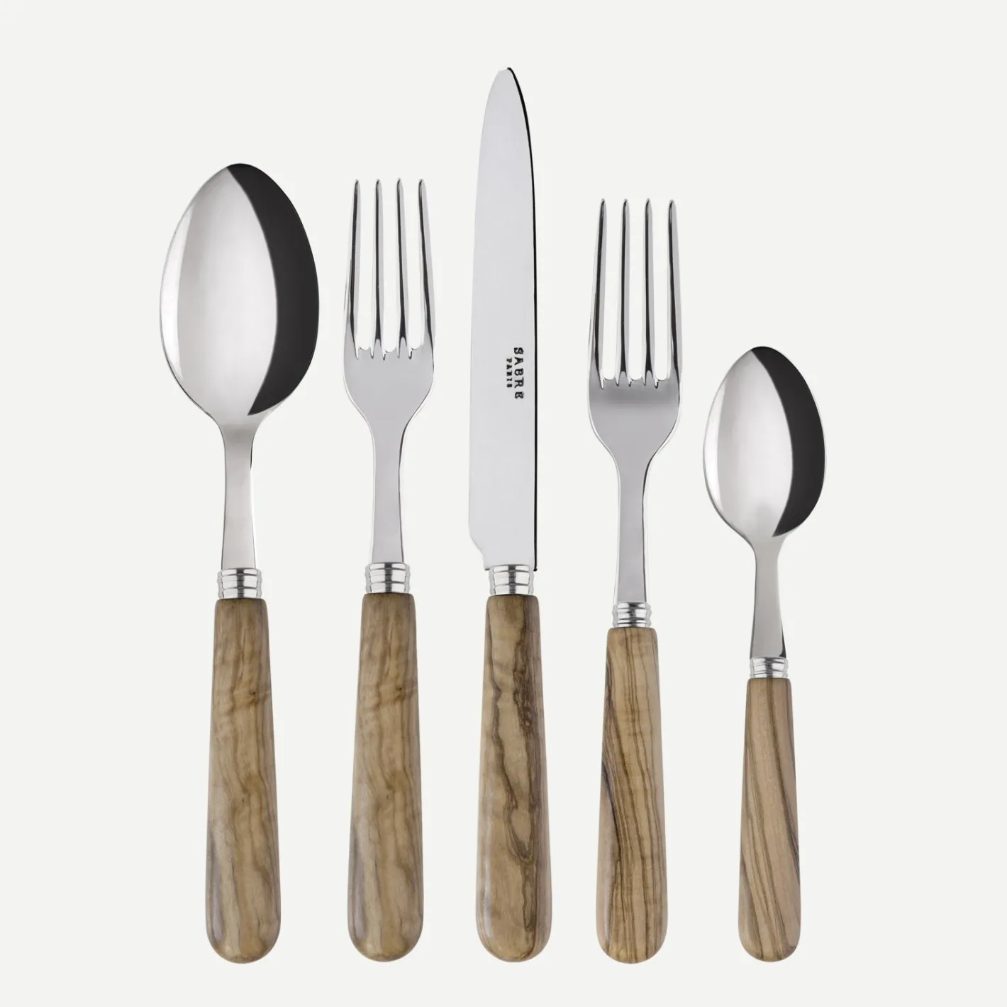 Sabre Paris Lavandou,Bois d'olivier | 20 Pieces Set