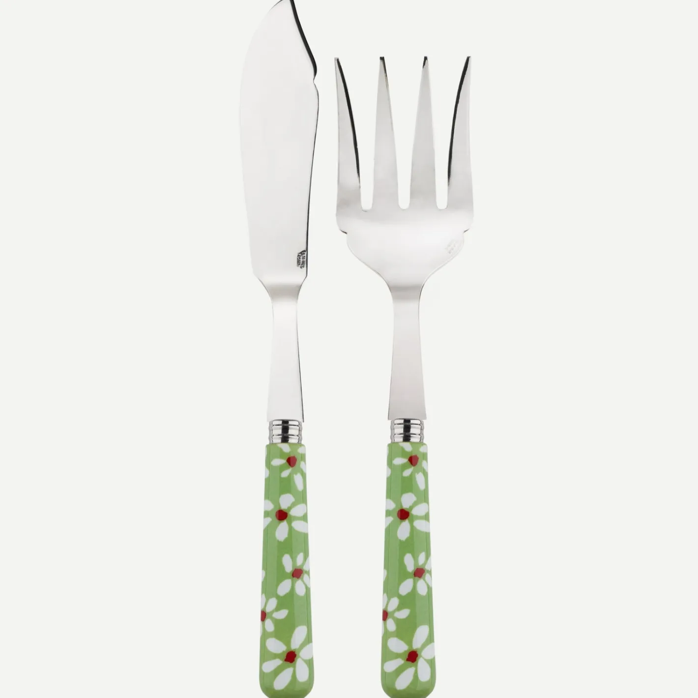 Sabre Paris Marguerite,Vert jardin | Fish Serving Set