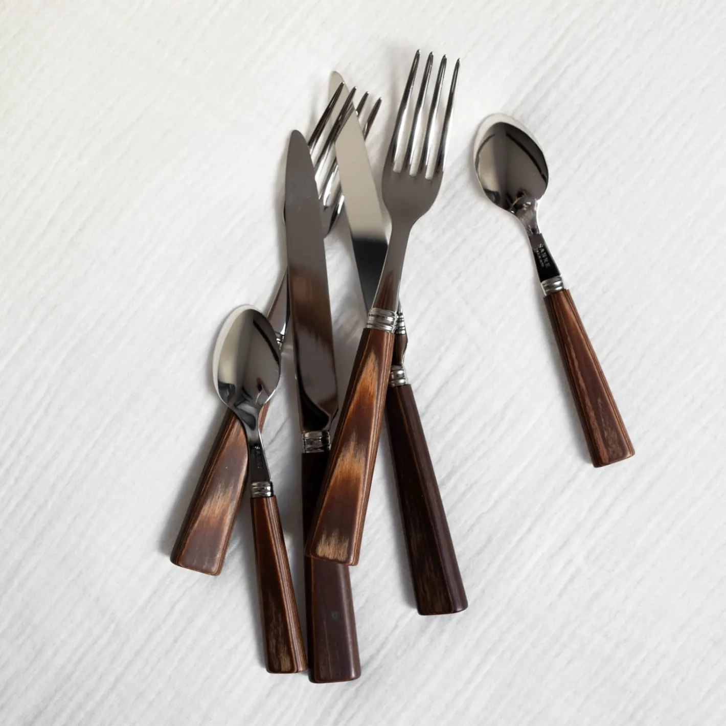 Sabre Paris Nature,Bois stratifié clair | Set Of 5 Pieces