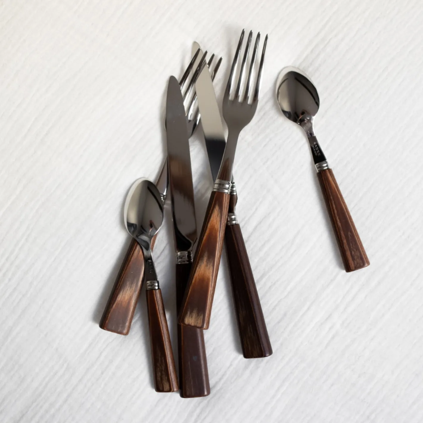 Sabre Paris Nature,Bois stratifié clair | 48 Pieces Set