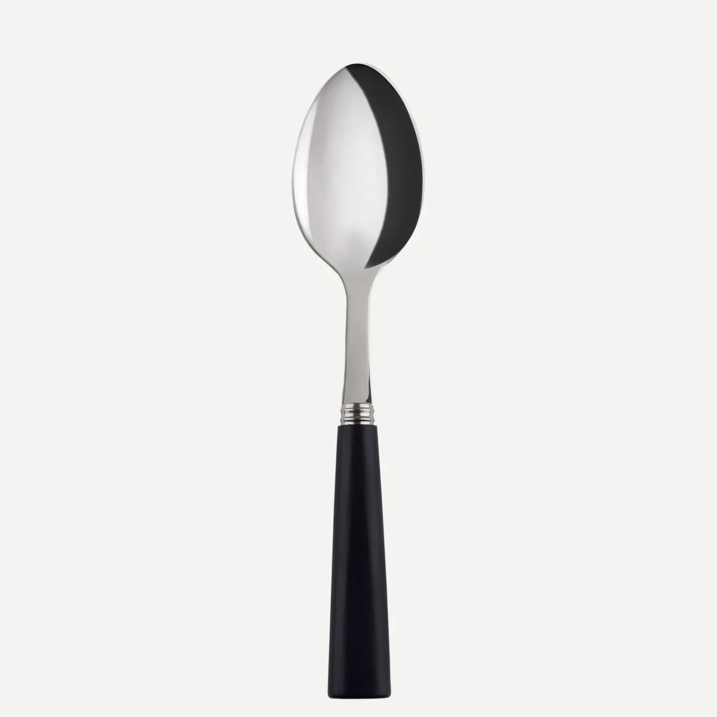 Sabre Paris Nature,Bois stratifié noir | Dessert Spoon