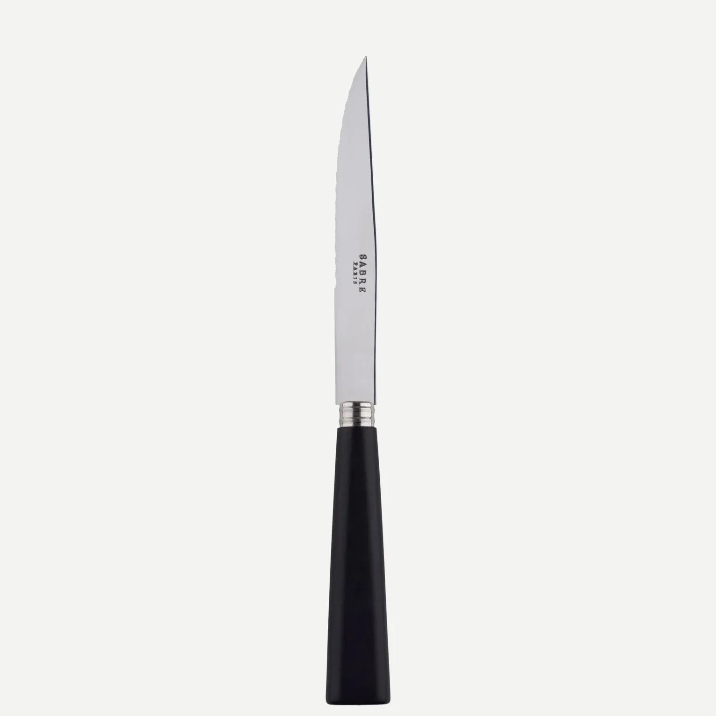 Sabre Paris Nature,Bois stratifié noir | Steak Knife