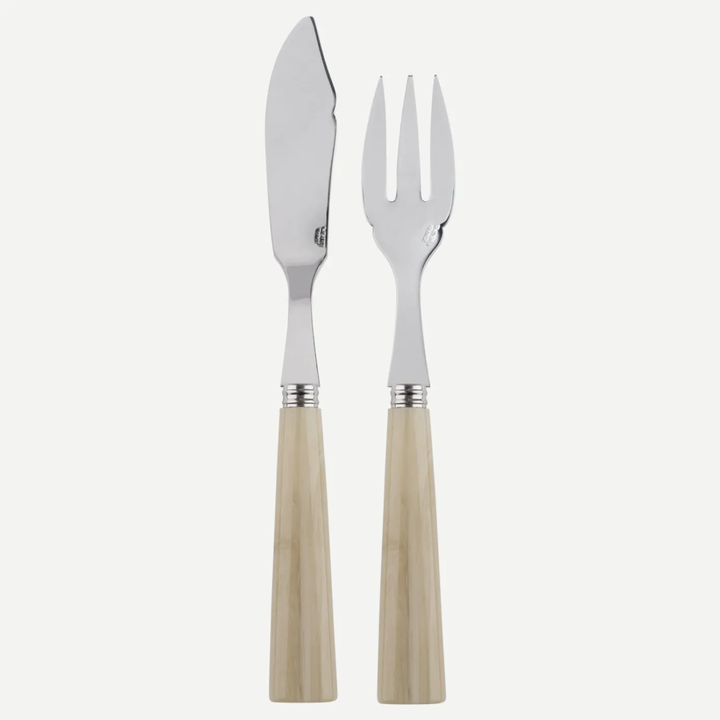 Sabre Paris Nature,Effet Corne | Fish Knife | Fish Fork