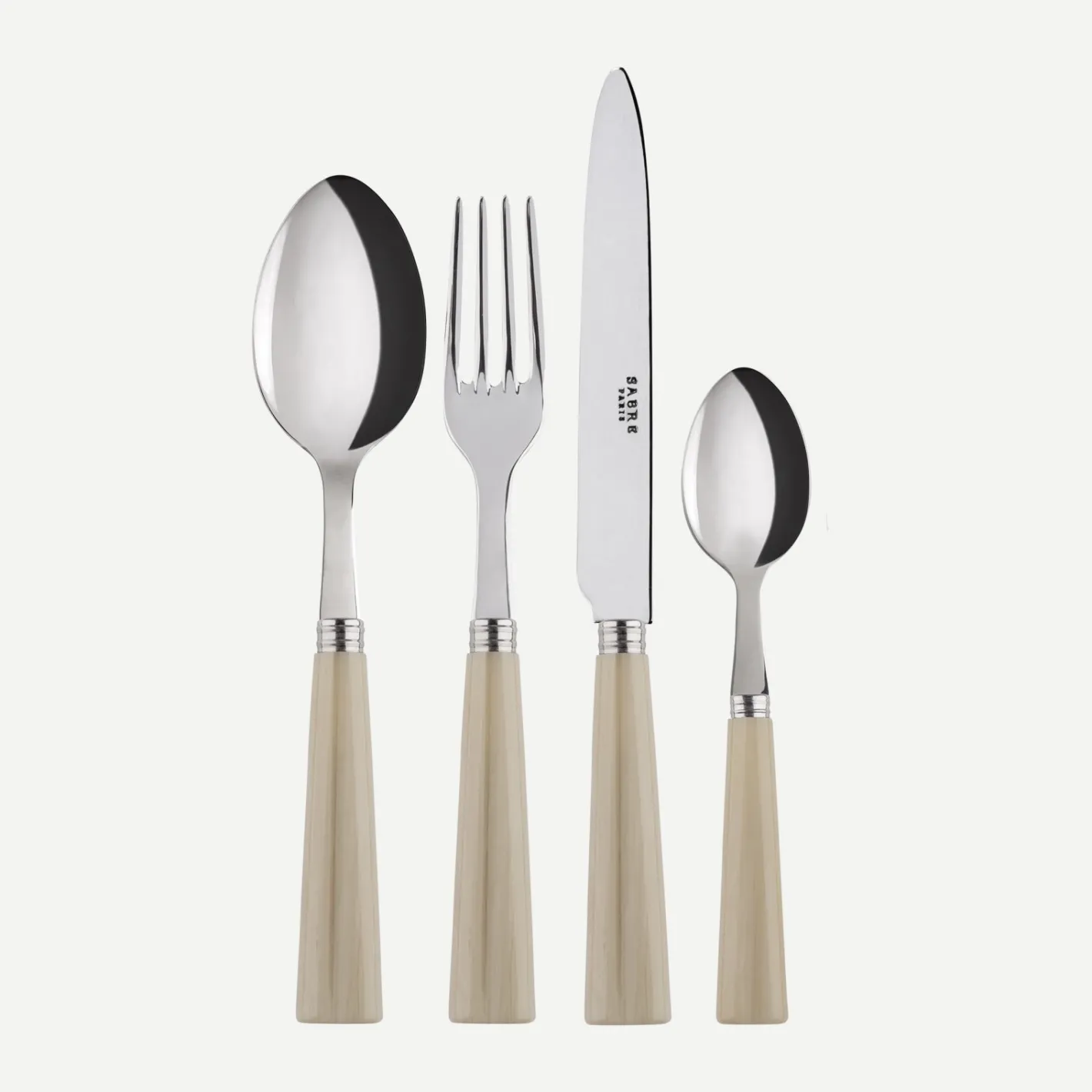 Sabre Paris Nature,Effet Corne | 48 Pieces Set