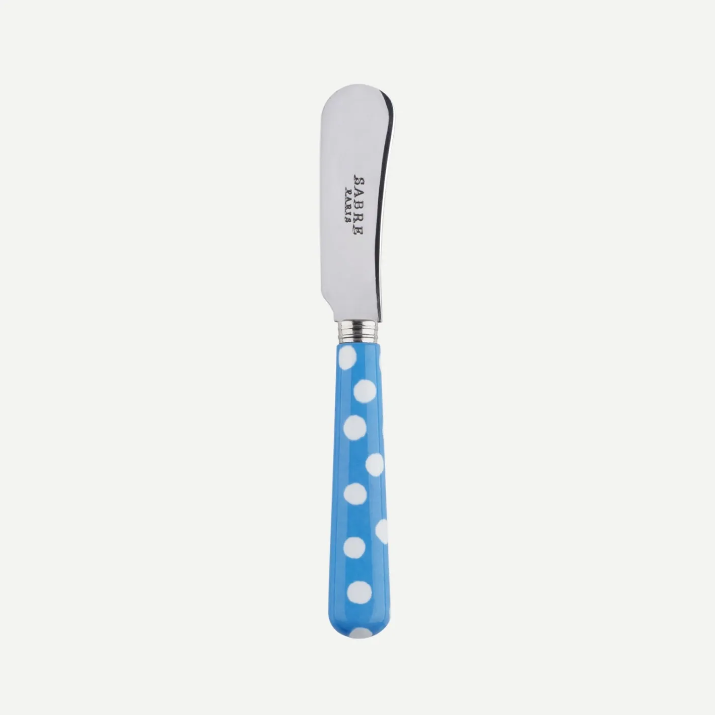 Sabre Paris Pois Blancs,Bleu clair | Butter Spreader