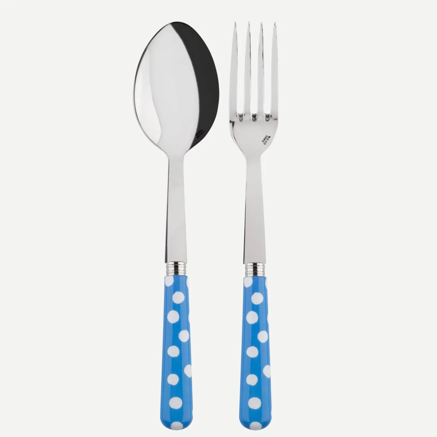 Sabre Paris Pois Blancs,Bleu clair | Serving Set