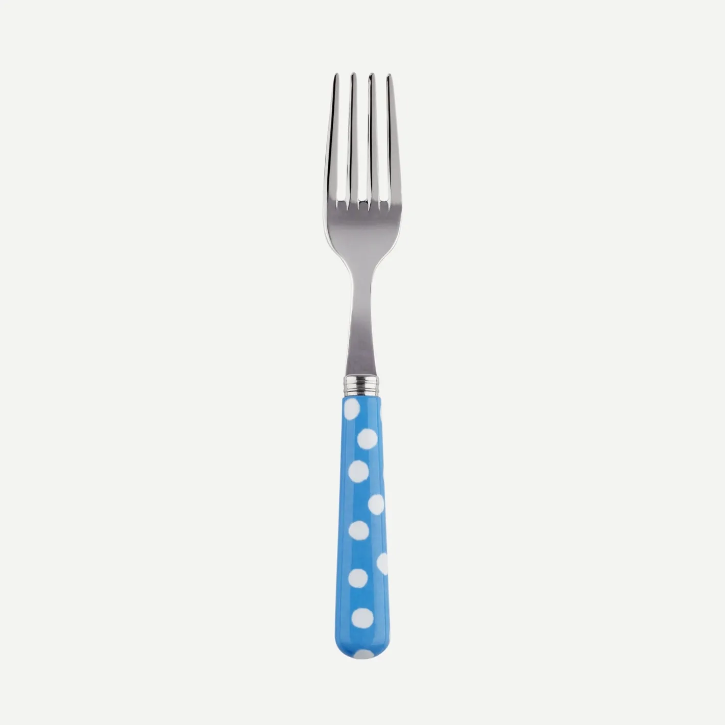 Sabre Paris Pois Blancs,Bleu clair | Small Fork