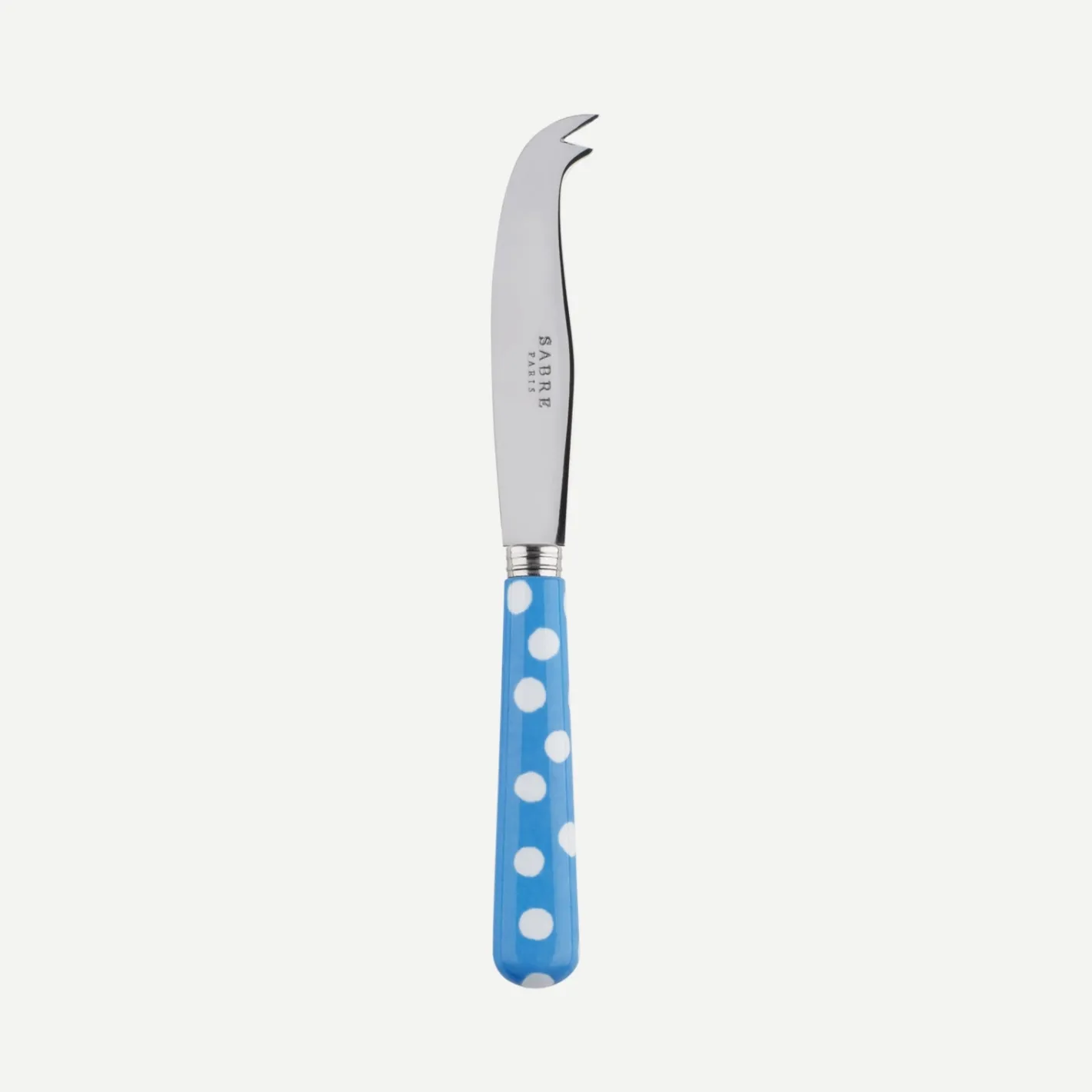 Sabre Paris Pois Blancs,Bleu clair | Cheese Knife