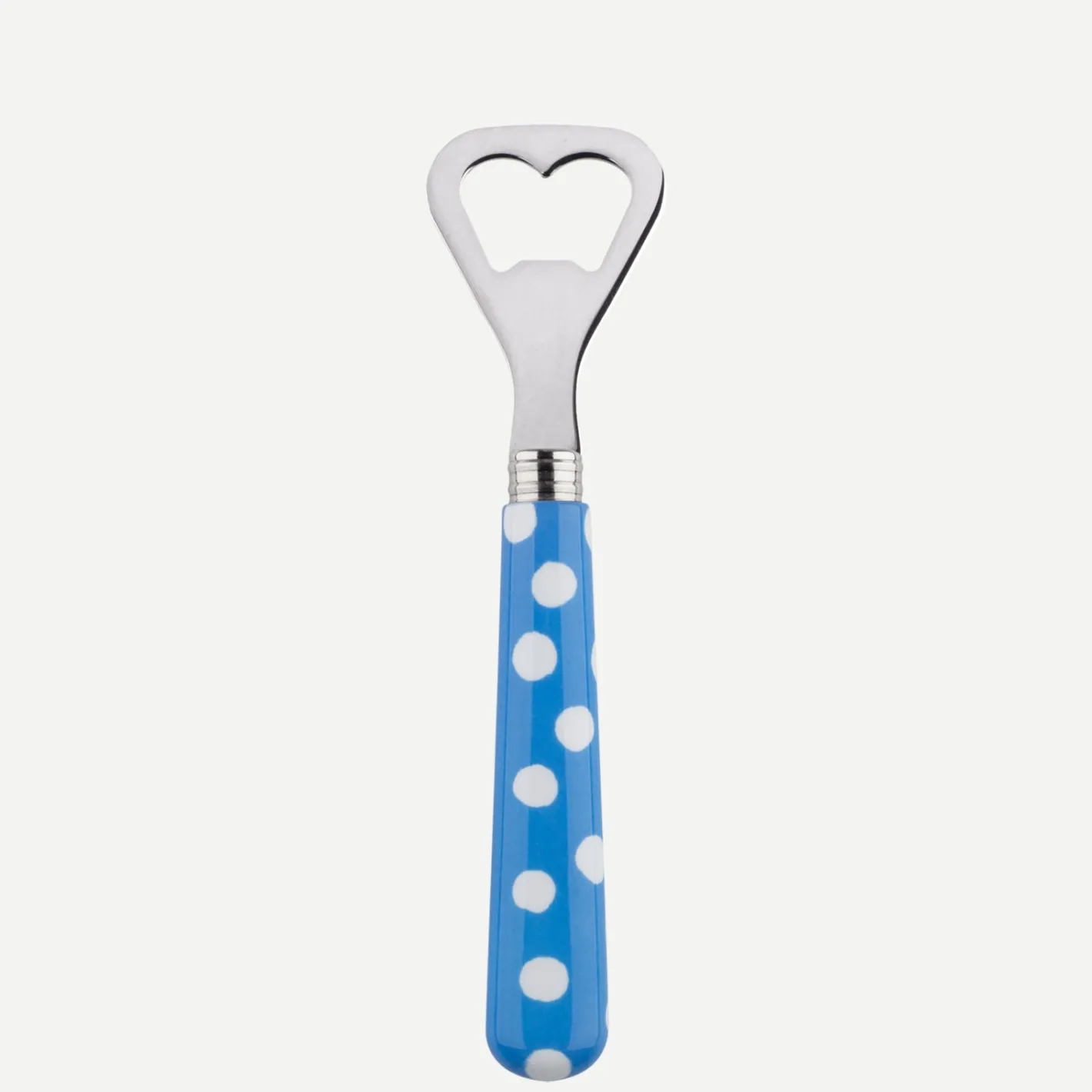 Sabre Paris Pois Blancs,Bleu clair | Bottle Opener