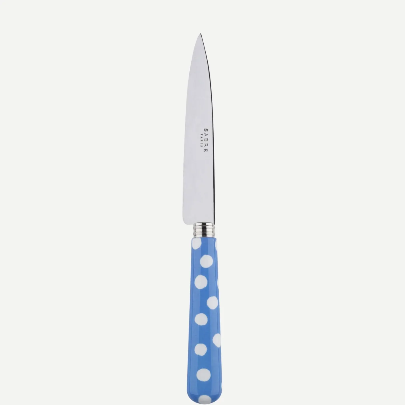 Sabre Paris Pois Blancs,Bleu clair | Kitchen Knife