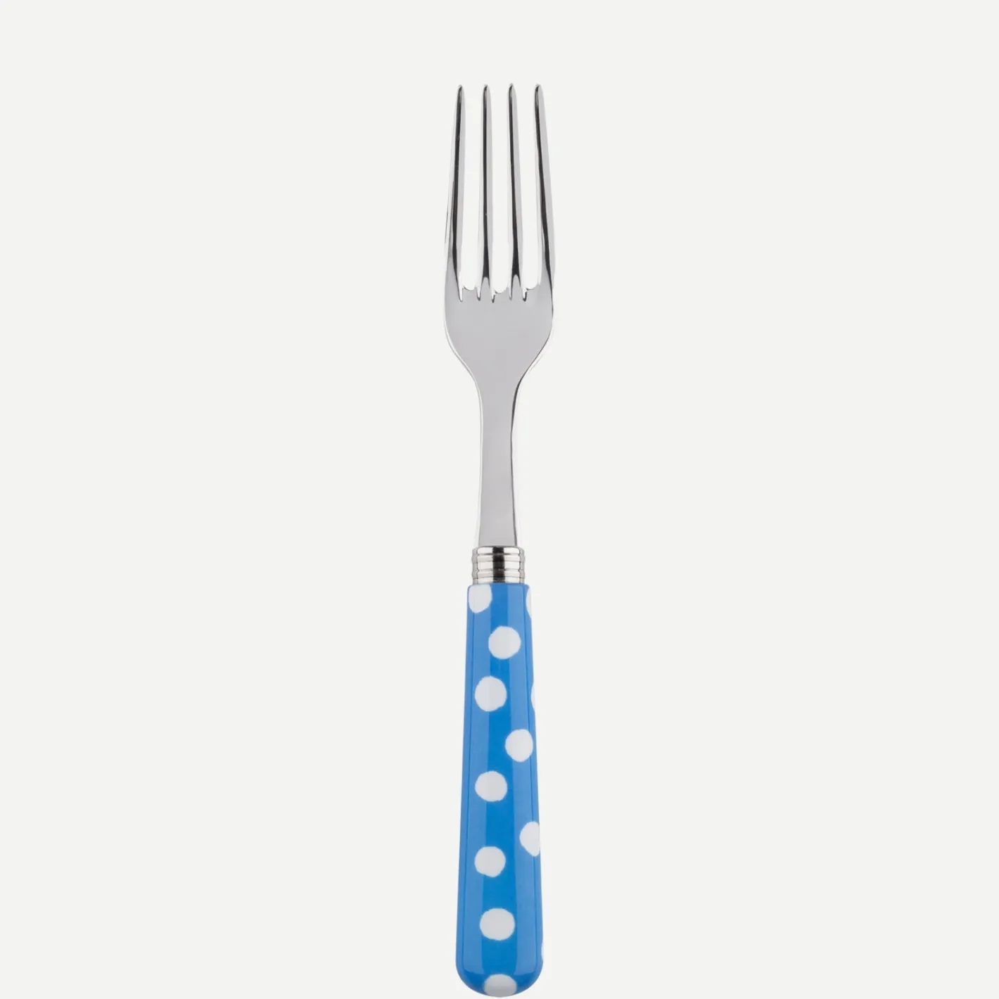 Sabre Paris Pois Blancs,Bleu clair | Dinner Fork