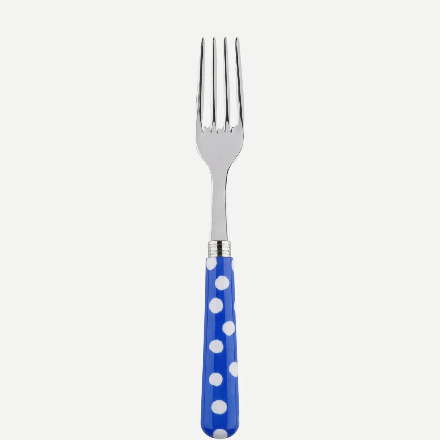 Sabre Paris Pois Blancs,Bleu outremer | Dinner Fork