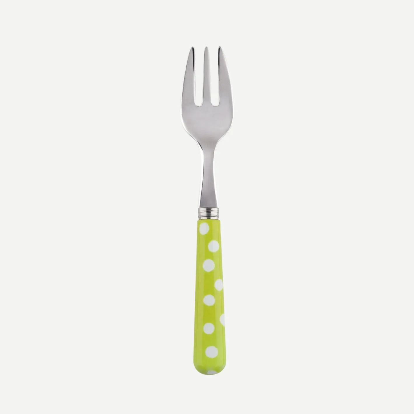 Sabre Paris Pois Blancs,Vert clair | Oyster Fork