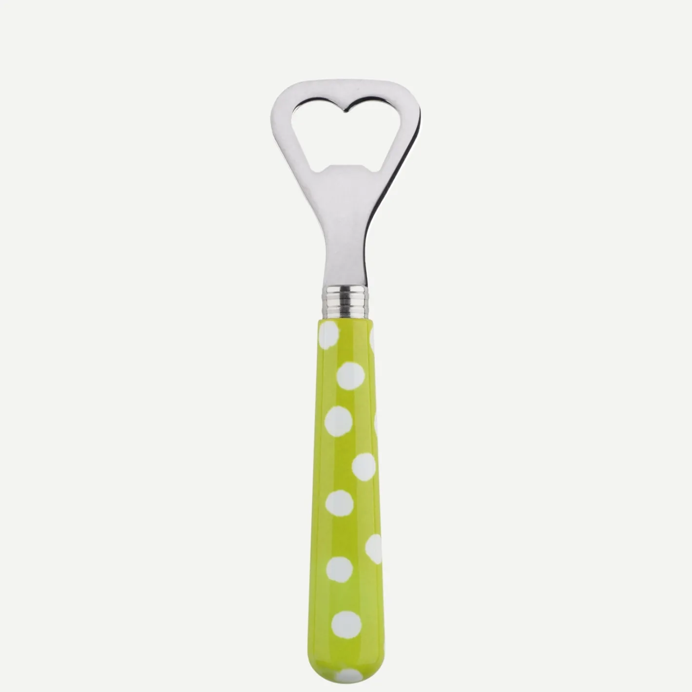 Sabre Paris Pois Blancs,Vert clair | Bottle Opener