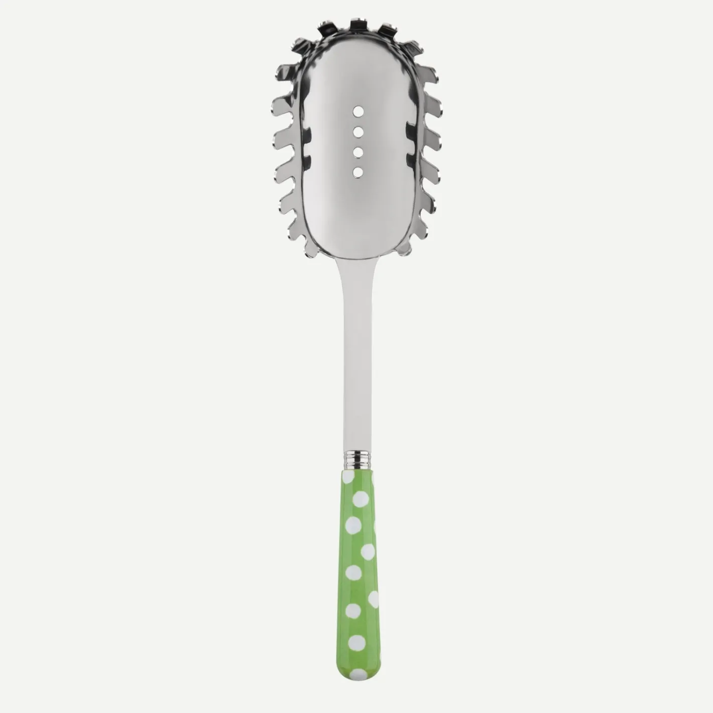 Sabre Paris Pois Blancs,Vert jardin | Spaghetti Spoon