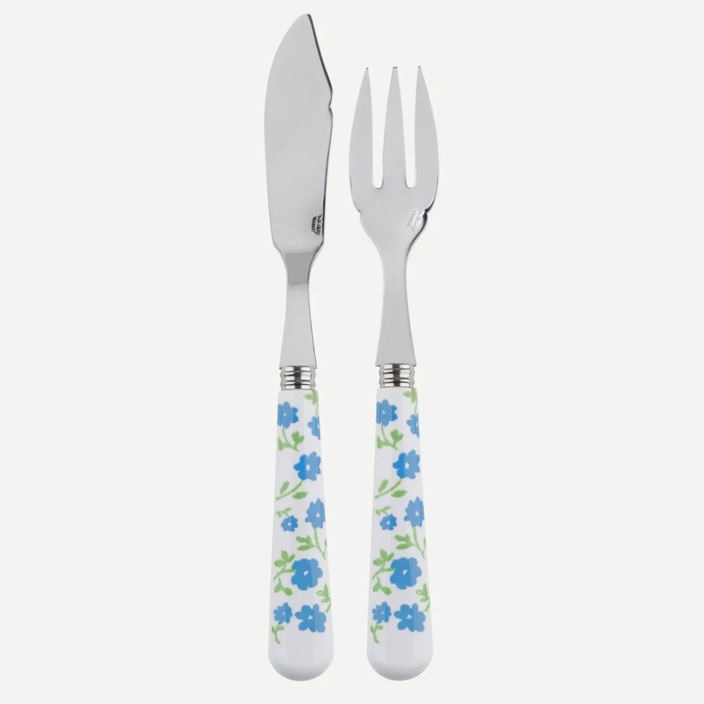 Sabre Paris Pâquerette,Bleu clair | Fish Knife | Fish Fork