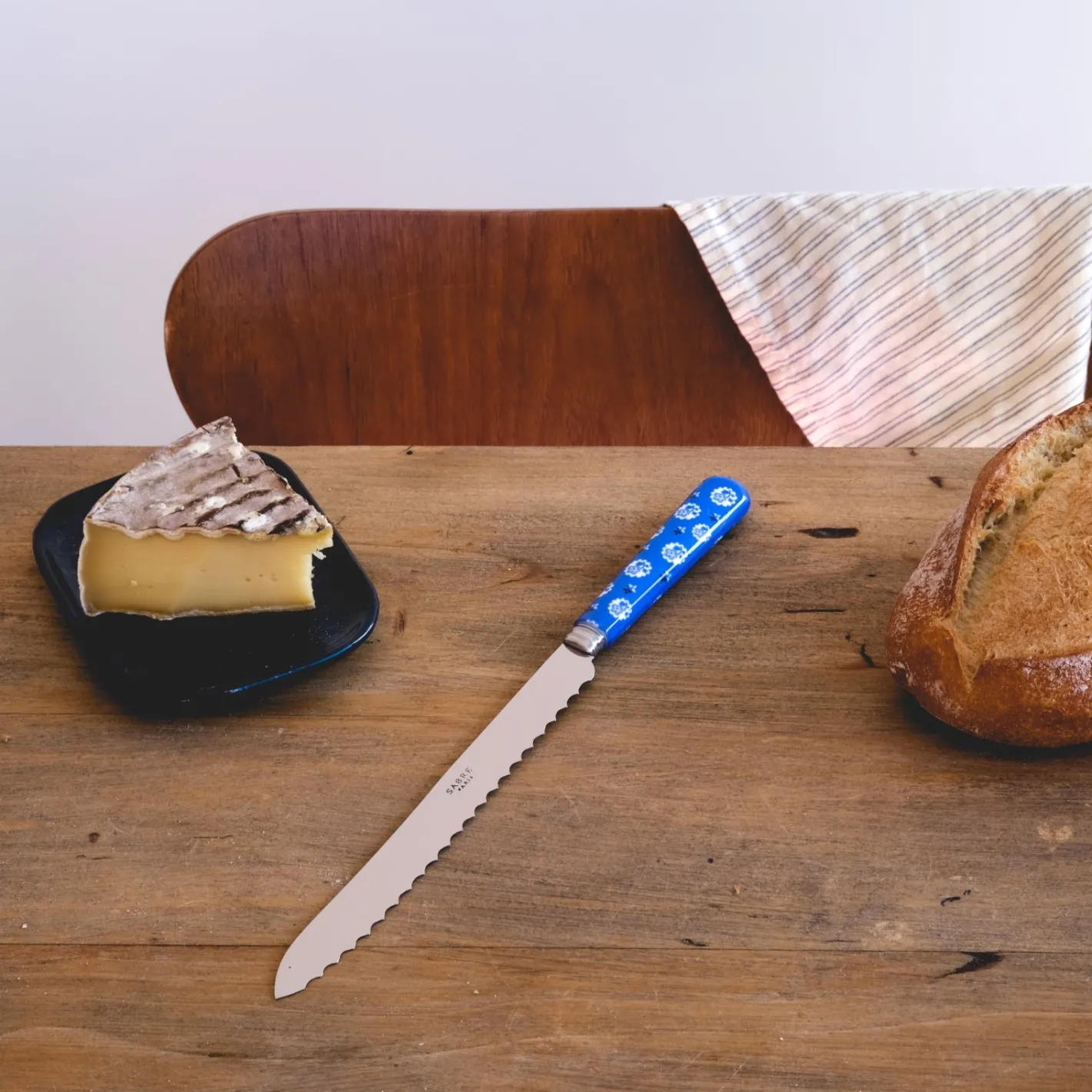 Sabre Paris Provençale,Bleu outremer | Bread Knife