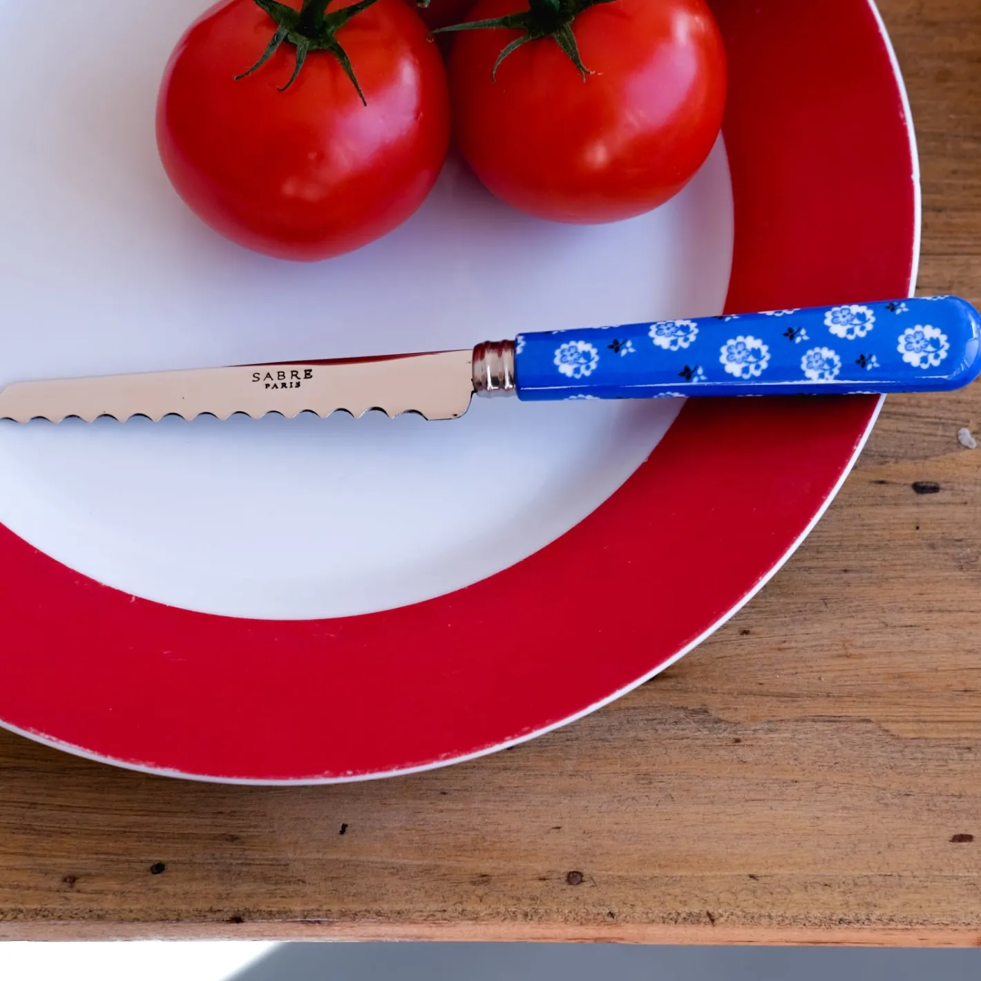 Sabre Paris Provençale,Bleu outremer | Tomato Knife