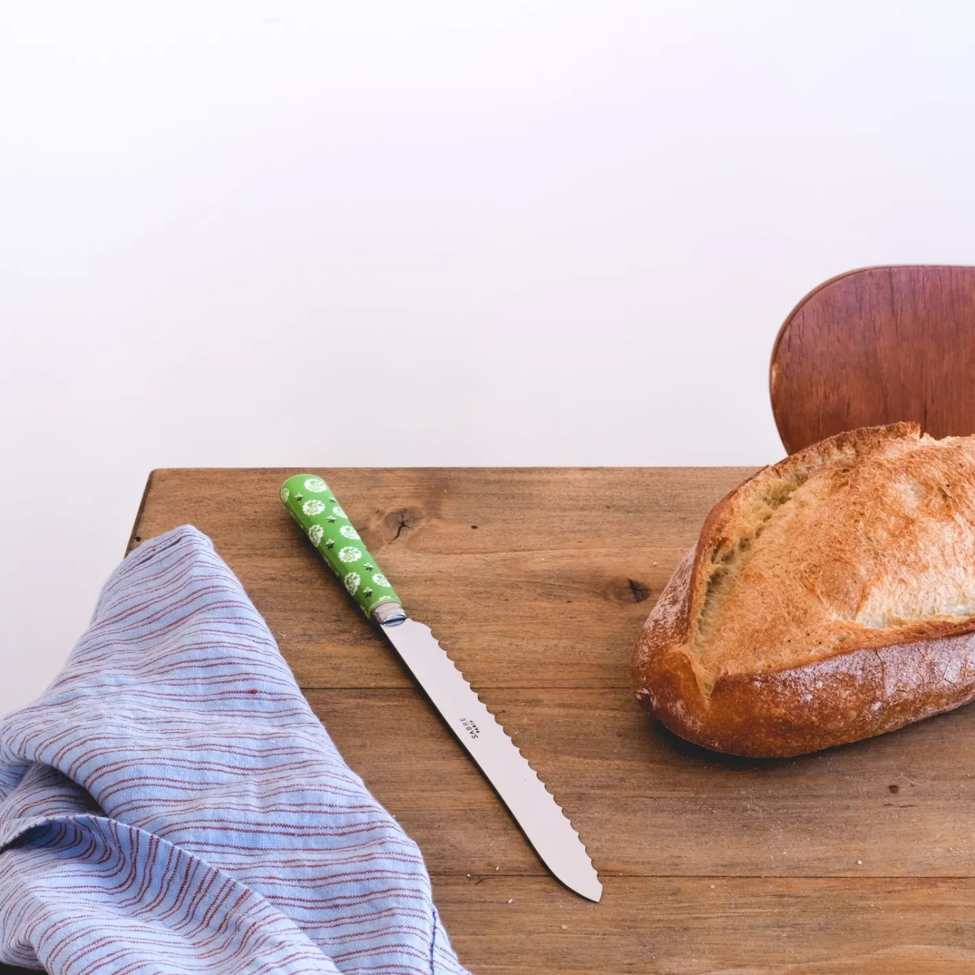 Sabre Paris Provençale,Vert jardin | Bread Knife