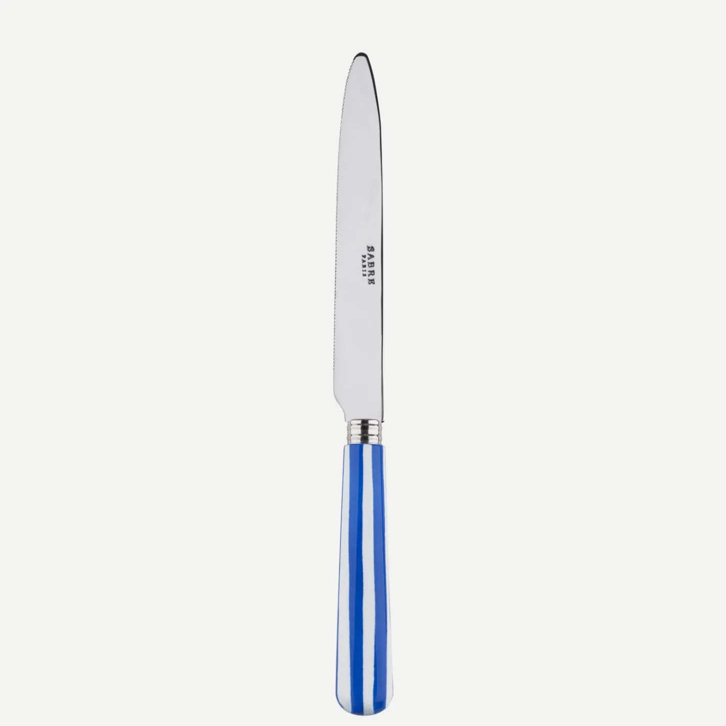 Sabre Paris Transat,Bleu outremer | Serrated Dinner Knife Blade